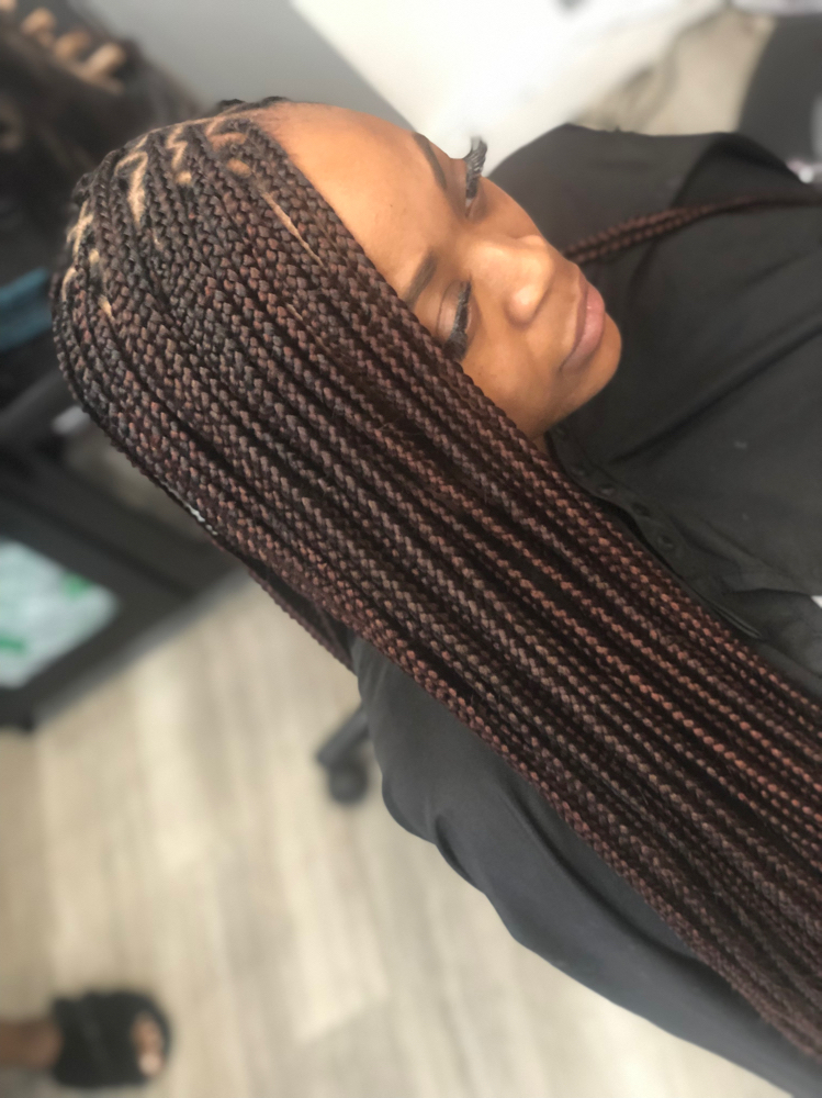 Small Waist Length Knotless