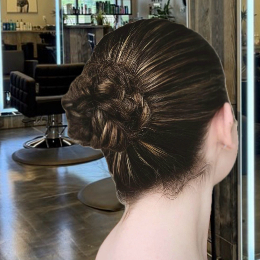 Dance Recital Bun at Tangled Mane Hair Studio in Clinton Township, MI