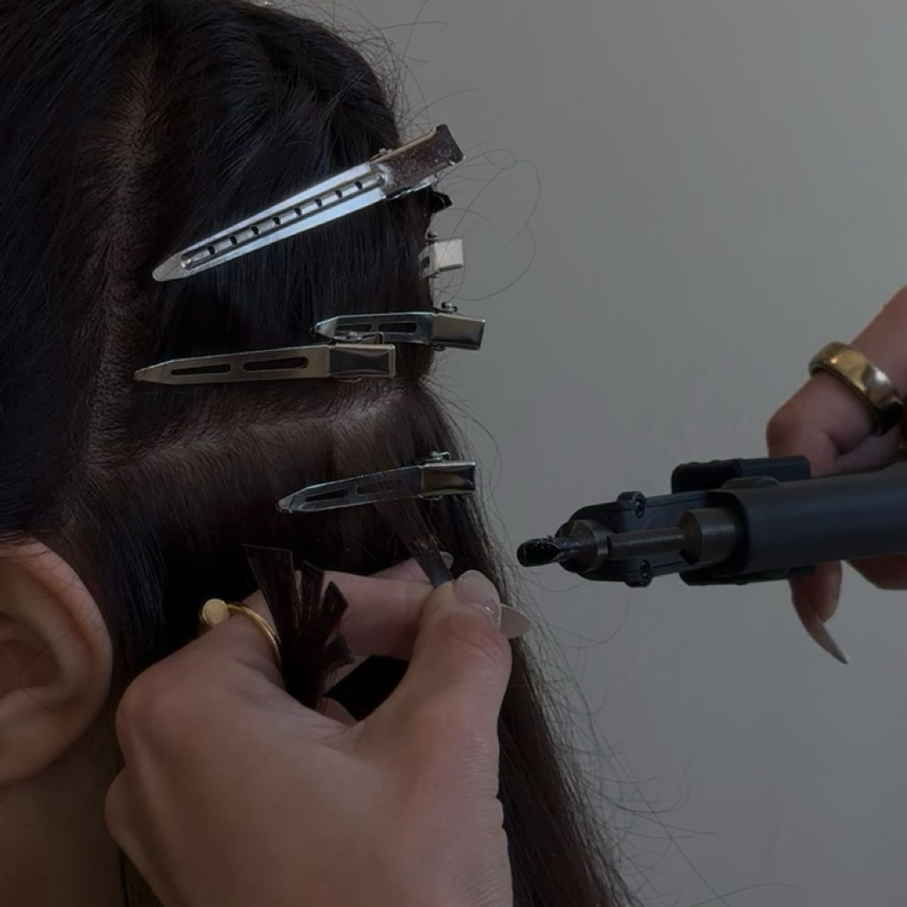 Extensions at Hazel + Mane in Bonney Lake, WA