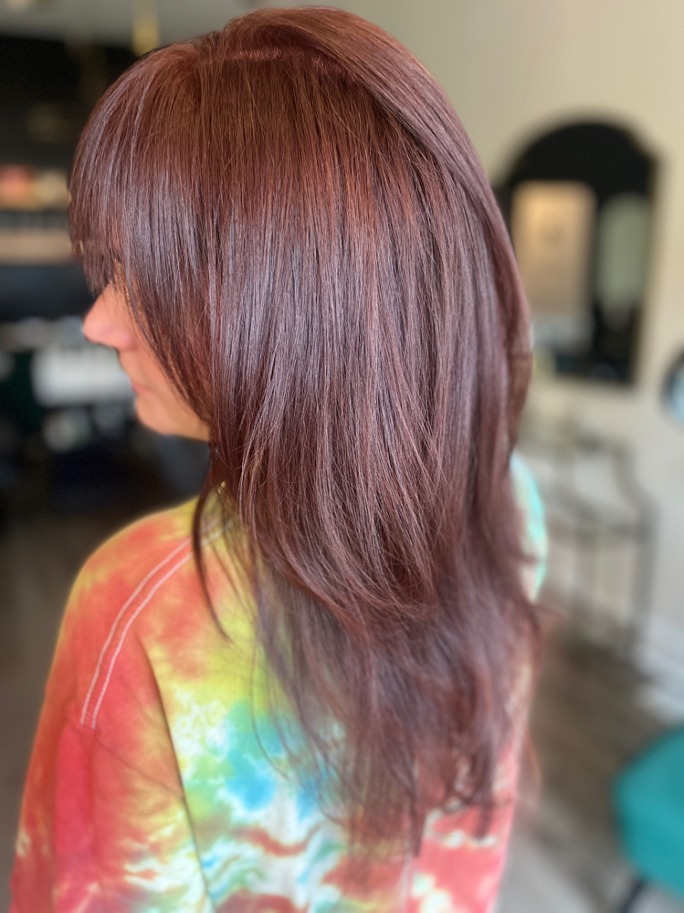 Shoulder Length Or Longer Haircut