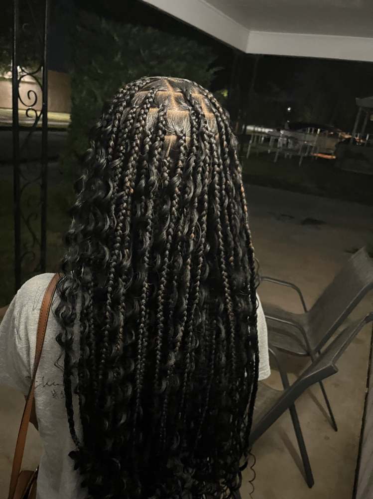Deep Wave Boho at BraidsByJinece in Wichita, KS