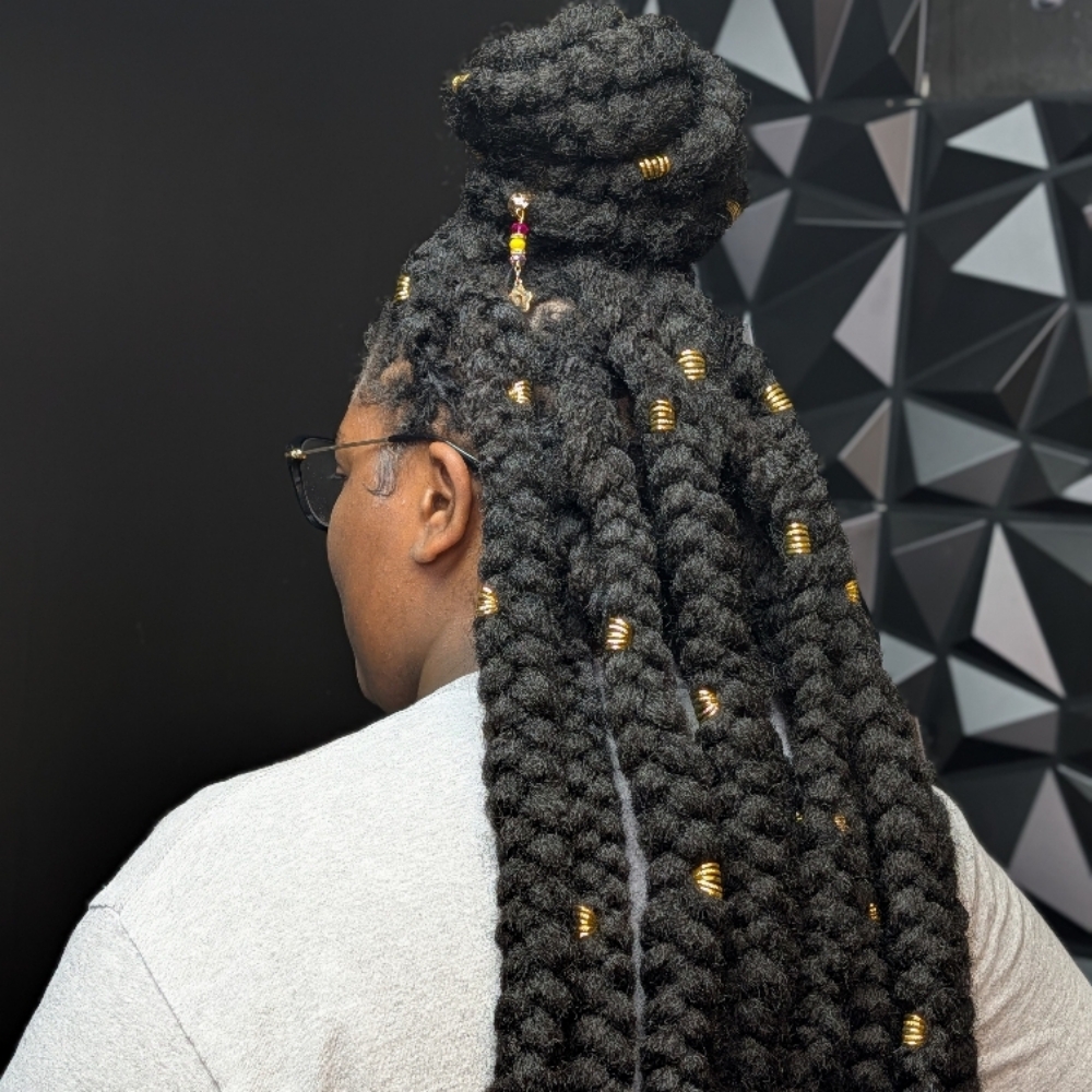 Loc Styles With Extensions at Stylo Sense LLC in Memphis, TN