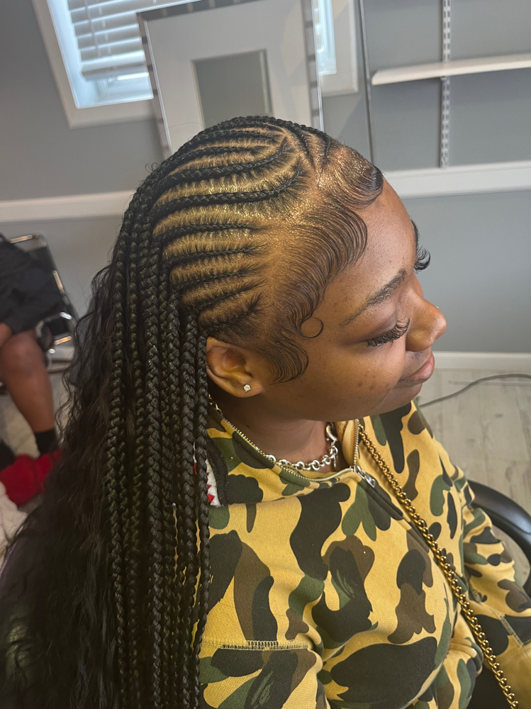 Fulani quickweave at The Hairapist Experience in Mount morris, MI