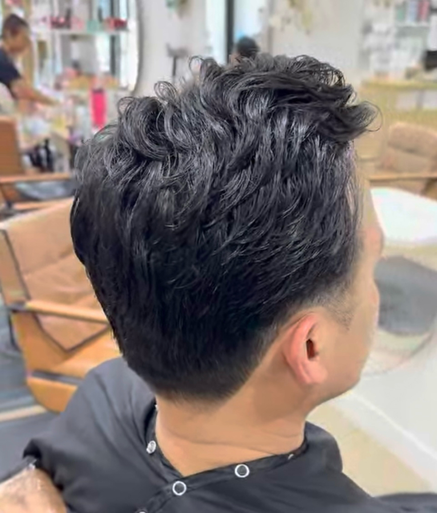 Men's Perm + Haircut