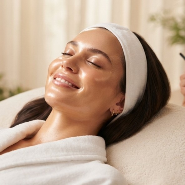 Golden Glow Facial at Sacred Skin Esthetics Spa in Shawnee, KS