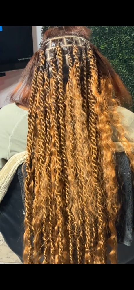 Medium boho twist