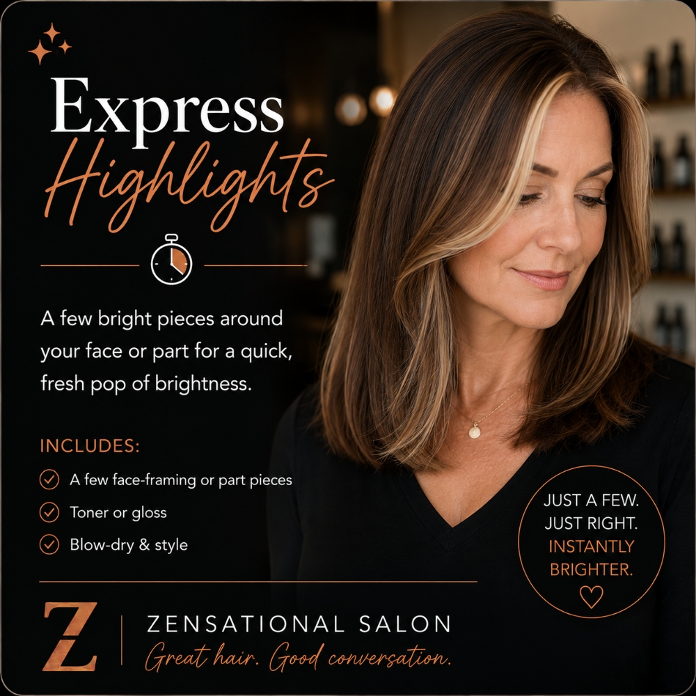 Express Highlights at Zensational Salon in The Dalles, OR
