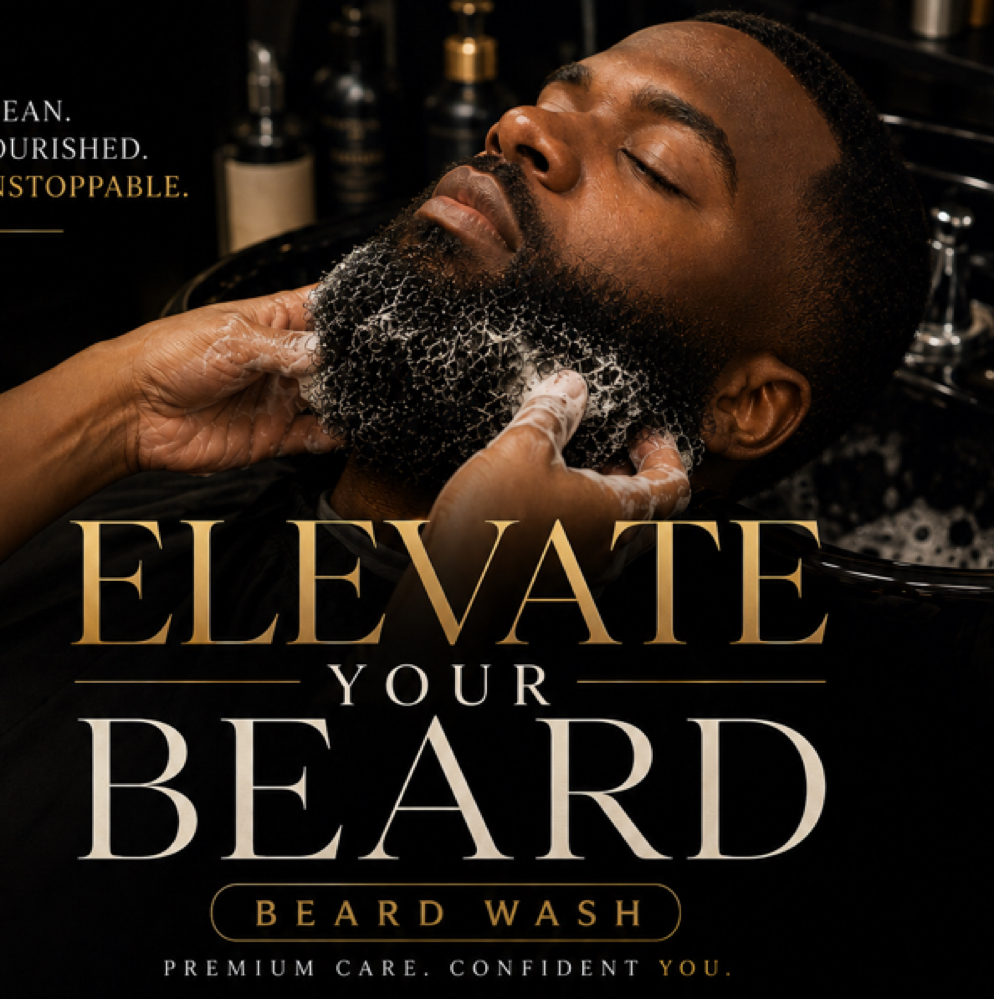 Beard wash at Revamped Beauty in Virginia Beach, VA