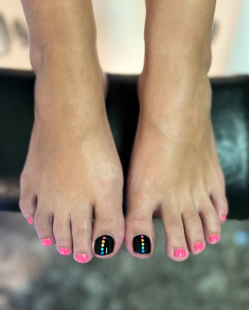 Deluxe Gel Pedicure at Hair by Melanie Y. in Muskogee, OK