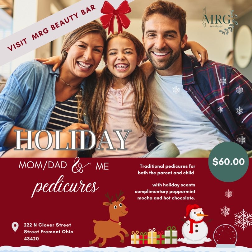 Parent And Child Holiday Pedicure