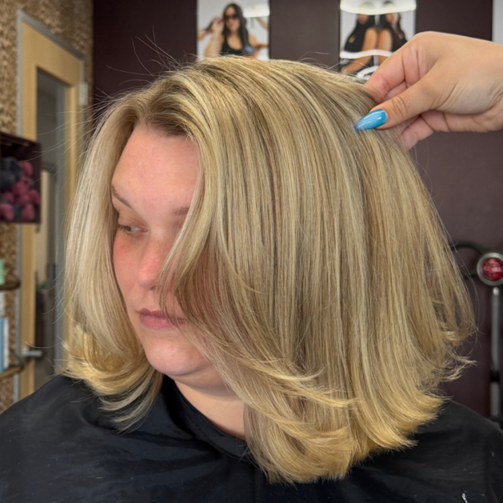 MEDIUM — Partial Custom Color at Crowns Down Hair Studio in New Braunfels, TX