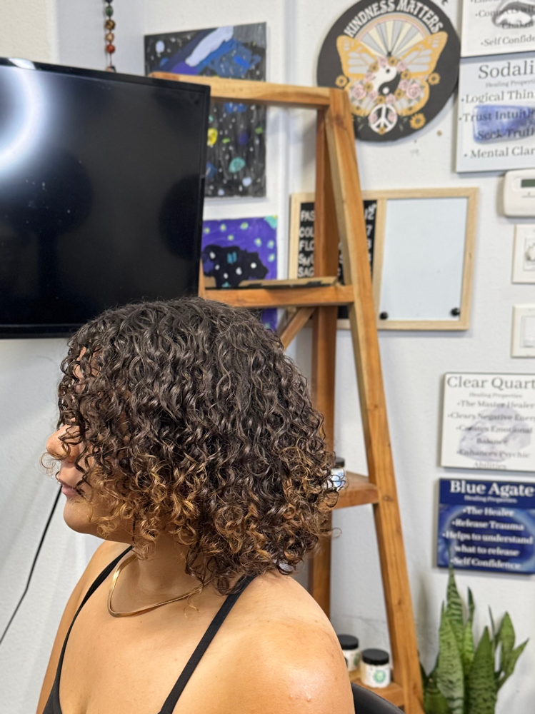 Dry Curly Haircut for Loose Curl