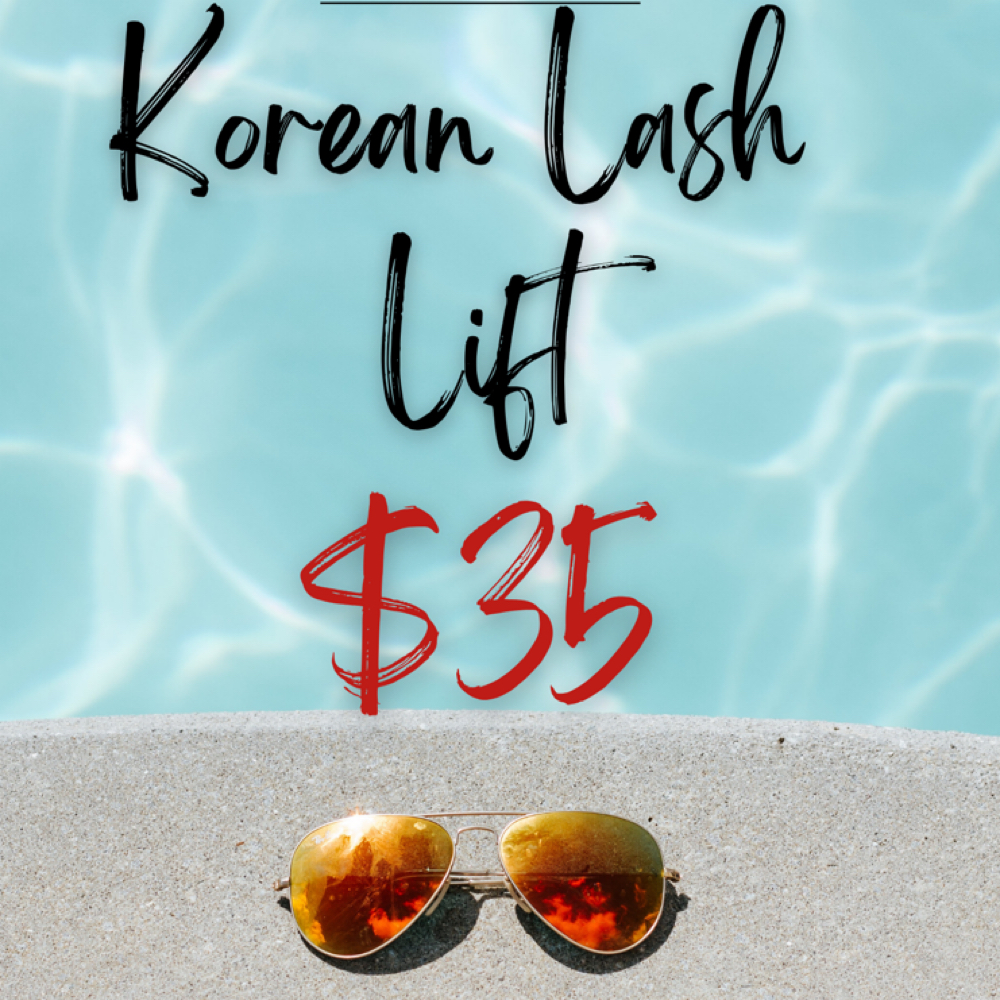 July Promo- Korean Lash Lift at Pretty Brow Co in Kingsport, TN
