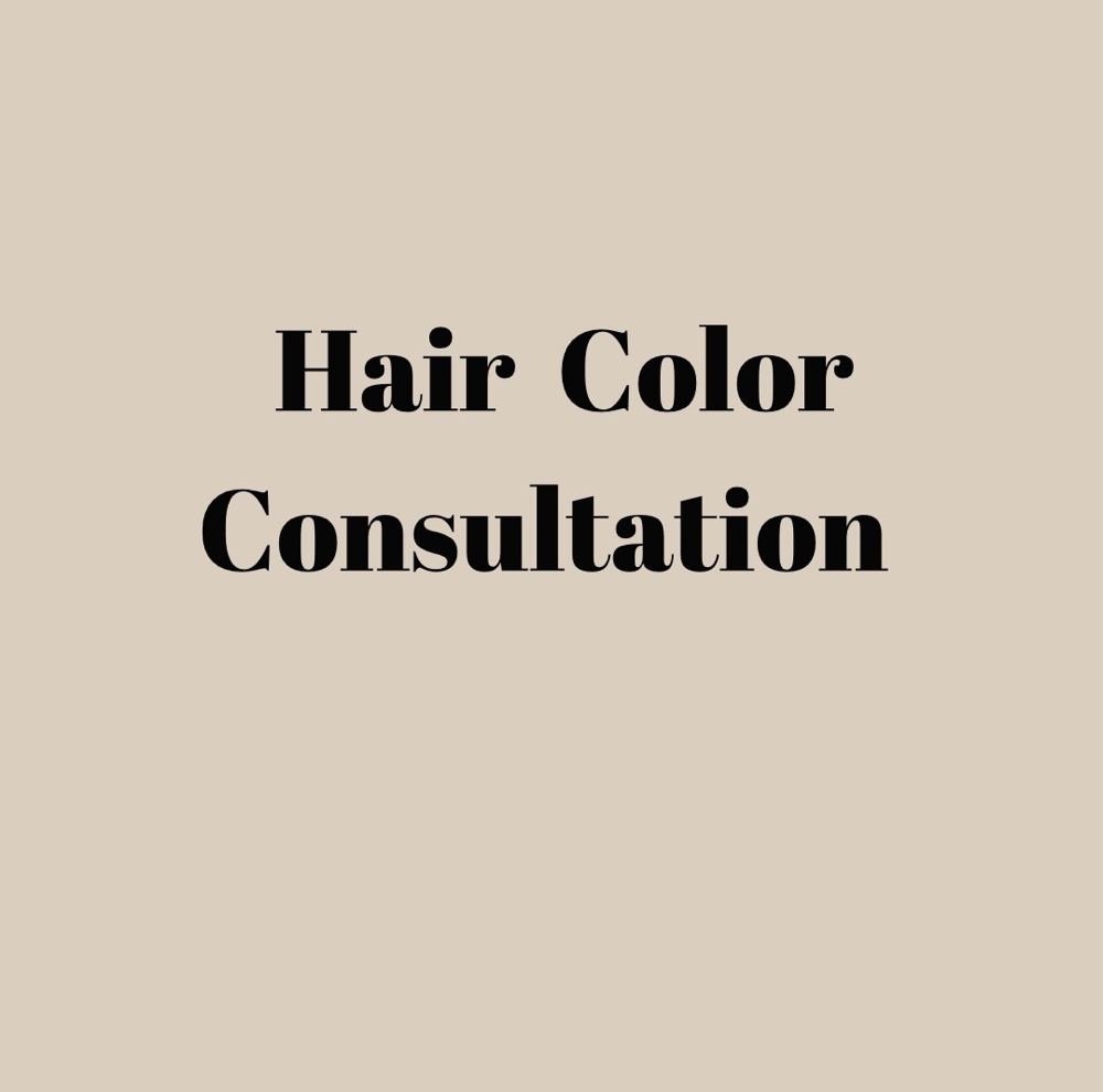 Hair Color Consultation
