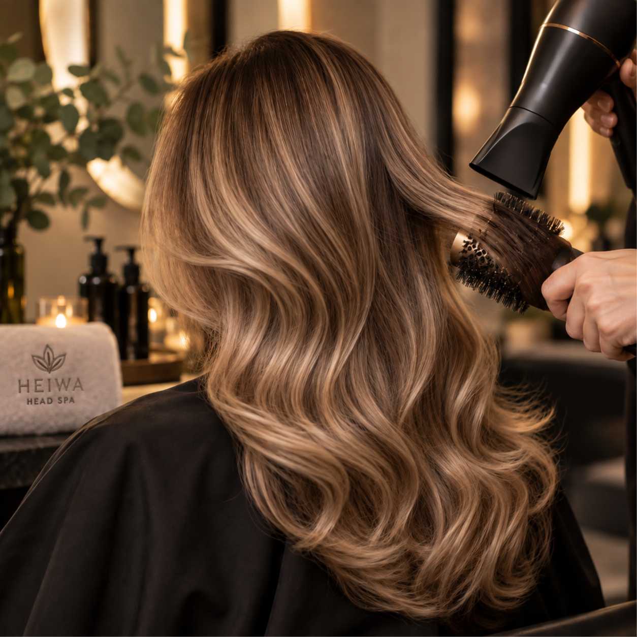 Luxury Blowout at The Heiwa Head Spa in Fort Myers, FL