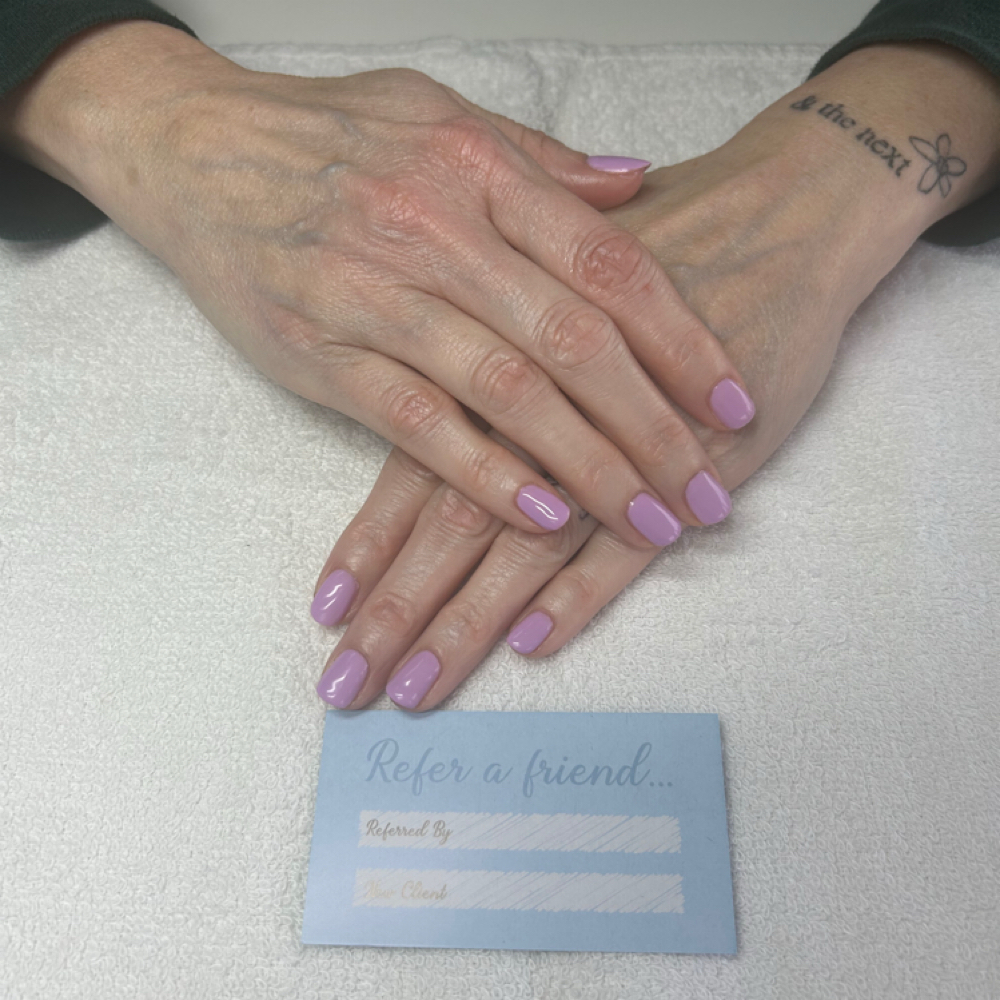 Structured Manicure at THE LOOK “Hair,Lashes,Brows” in Chesterfield, MI