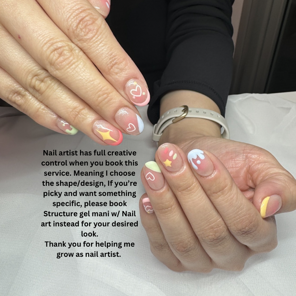 Artist Freestyle Structure Gel Mani