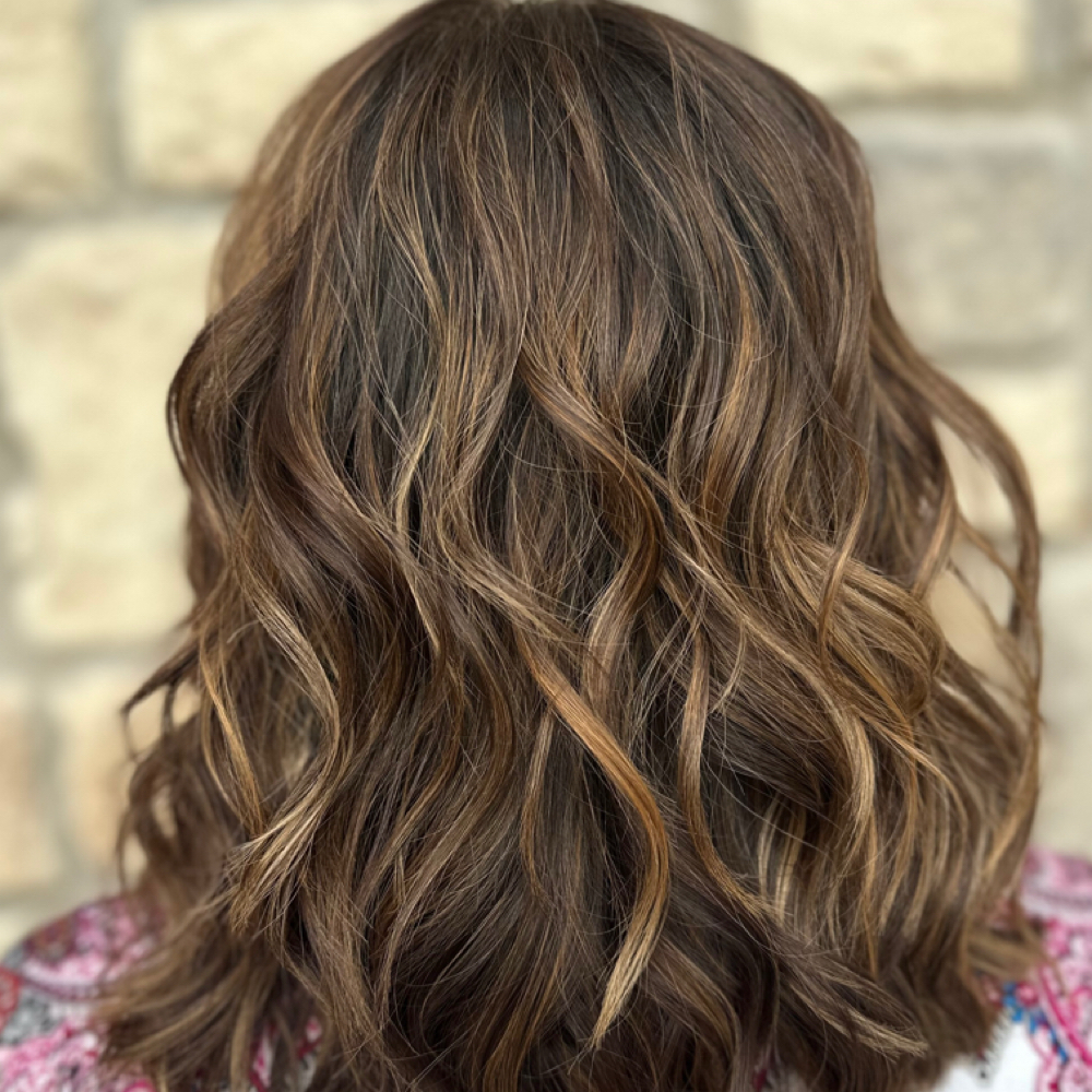 Malibu Blonde (Highlights) at The Works By Juliano in Edinburg, TX