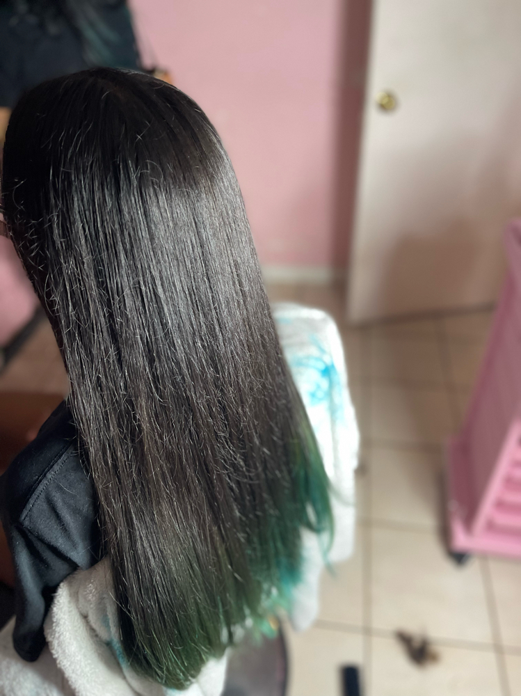 Silk Press Blow Out