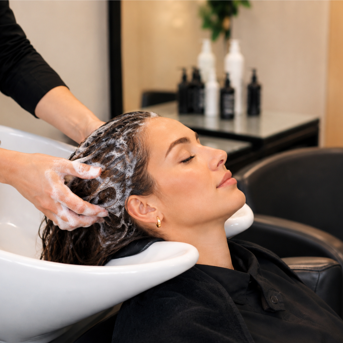 SHAMPOO & BLOWOUT at OvsAnna Beauty in GLENDALE, CA