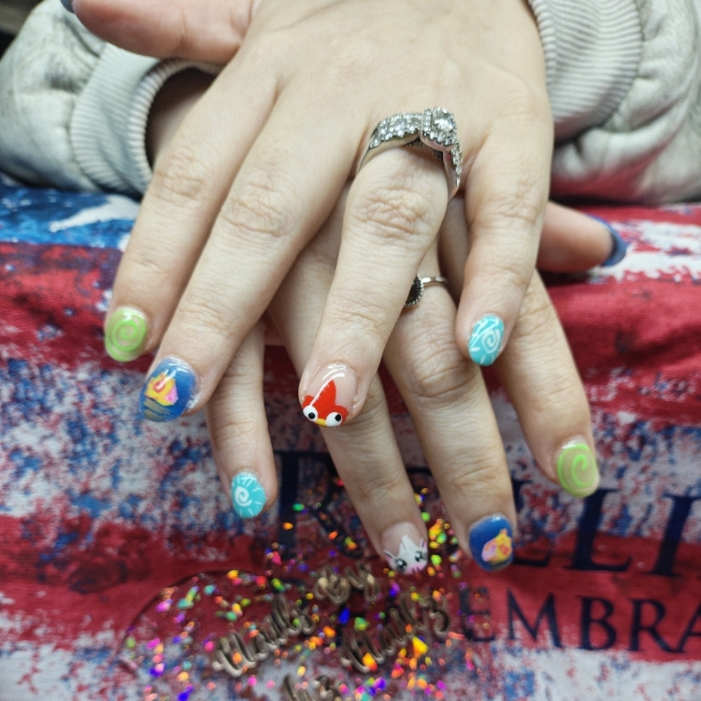 Acrylic Overlay at SarahzNailz in Berwick, PA