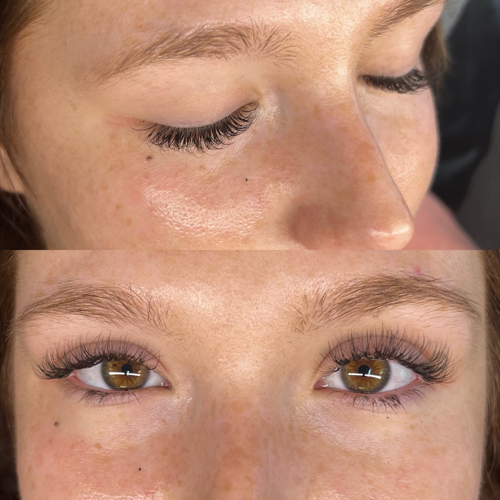 Hybrid Eyelash Extensions