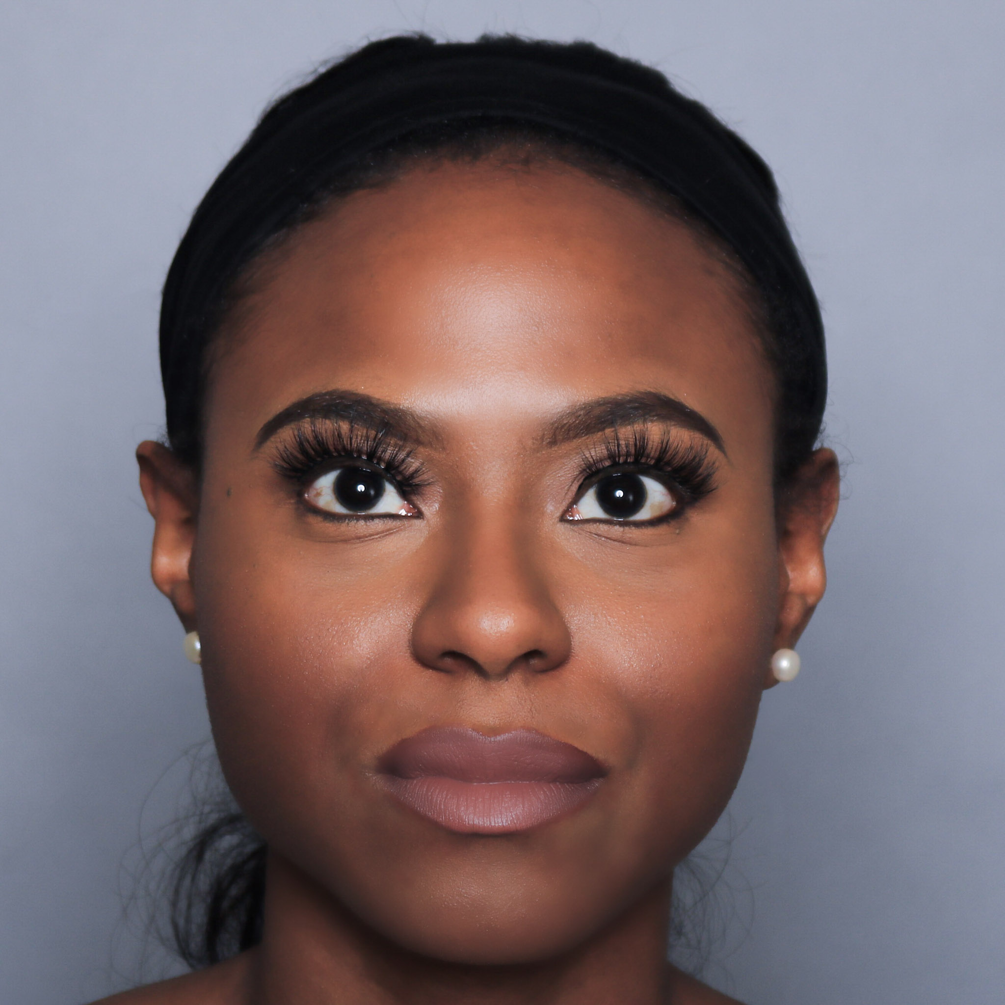 Faux Mink Eyelash Strip Application