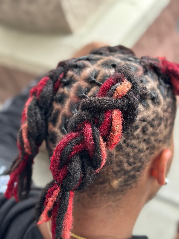 Loc Retwist w/style