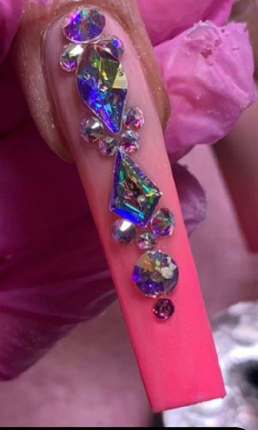 Add-On Rhinestone Placement