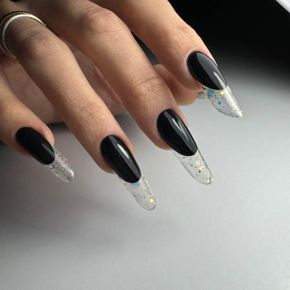 Glass French Design Add-On at TATI Nail Studio in Agawam, MA