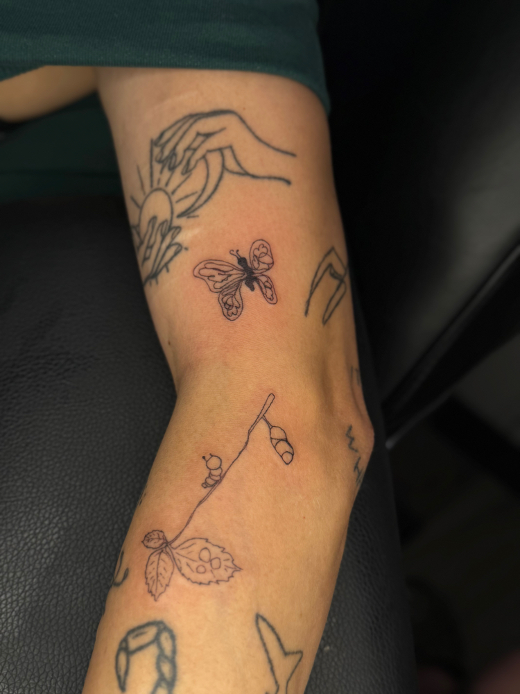 Multiple Tiny Tattoos