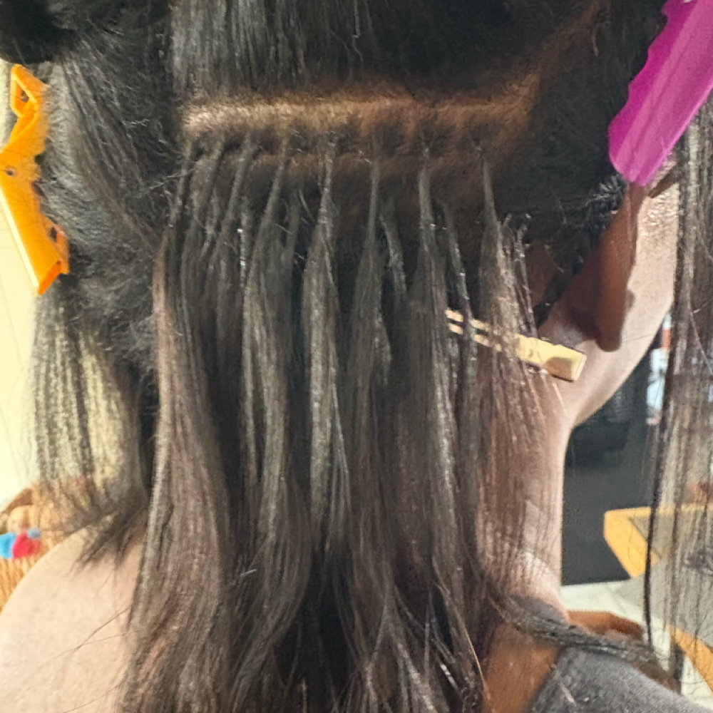 Luxury K-tip Install at Picturesque Hair in Pittsburgh, PA