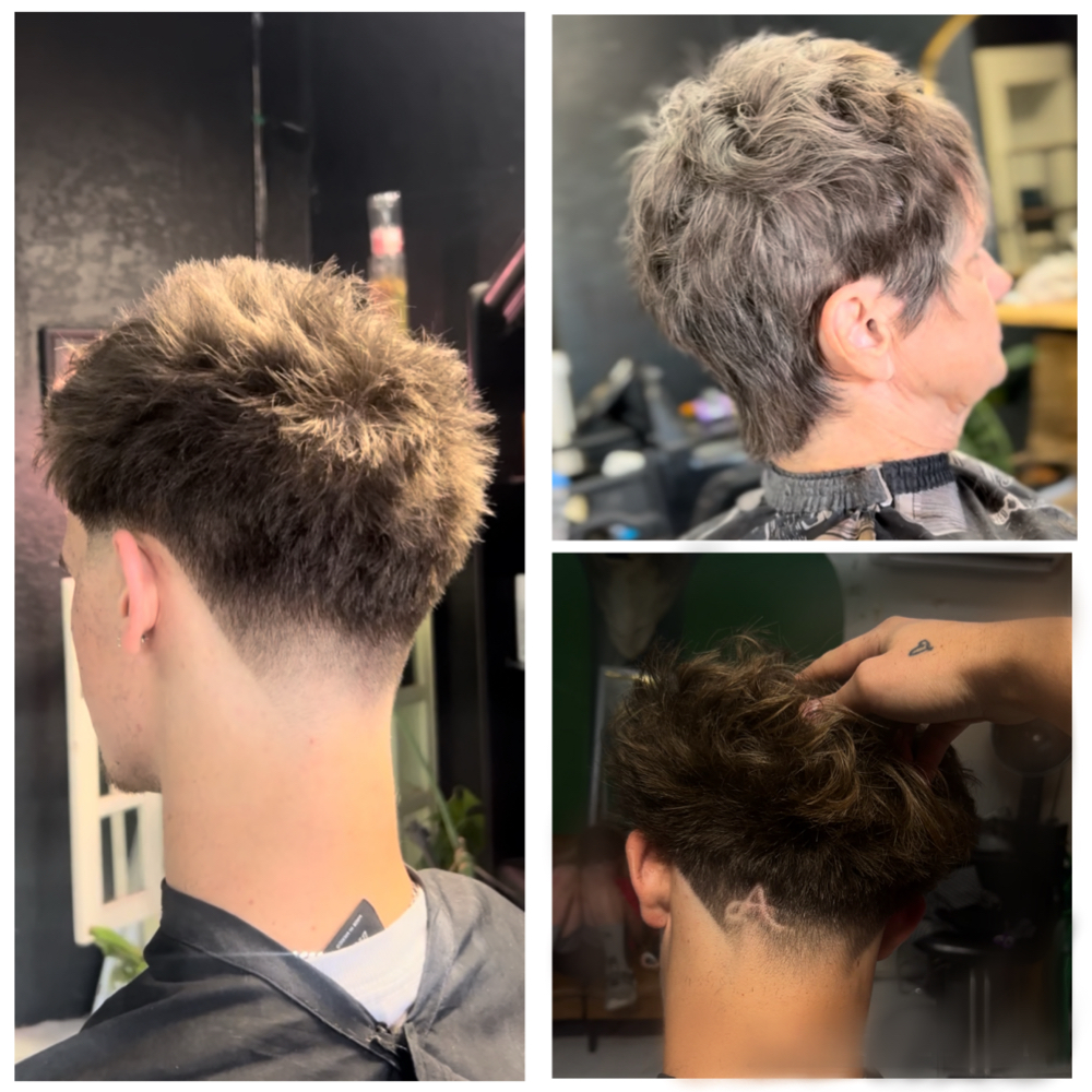 Haircut at His And Hers in Durant, OK