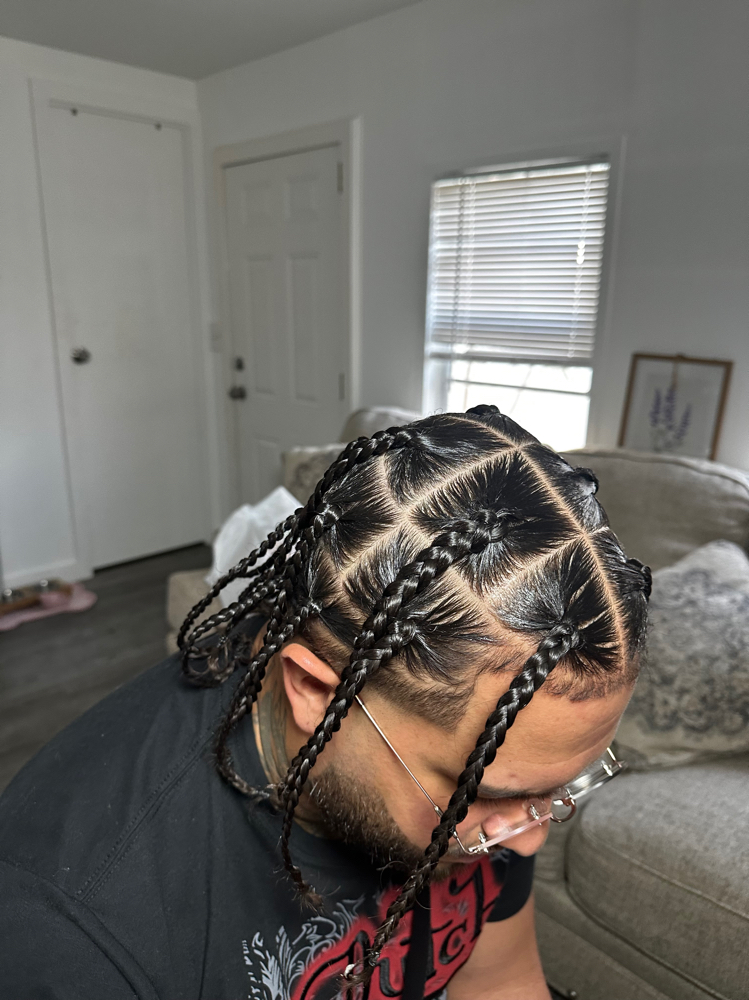 Large Mens Box Braids at Malama Collective in ocala, FL