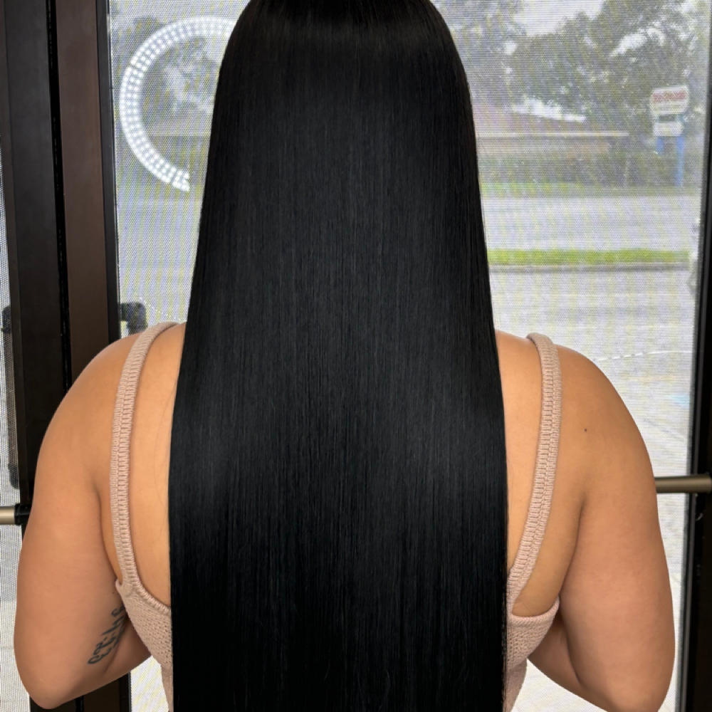 Keratin Treatment at Puré Bliss Salón & Spa in Edinburg, TX