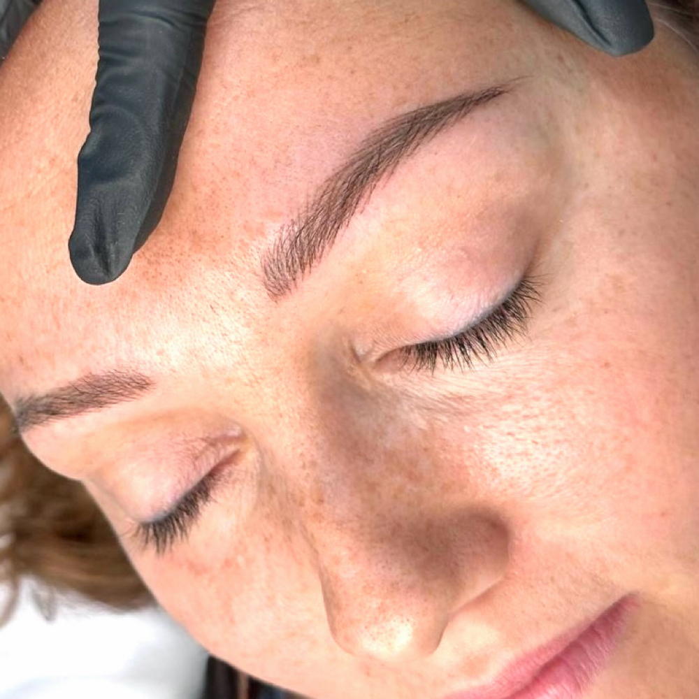 Eyebrows Hair Strokes Technique at Sunset Studio in Las Vegas, NV
