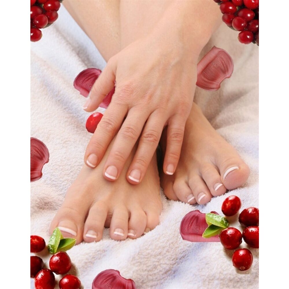 Cranberry Spa pedicure