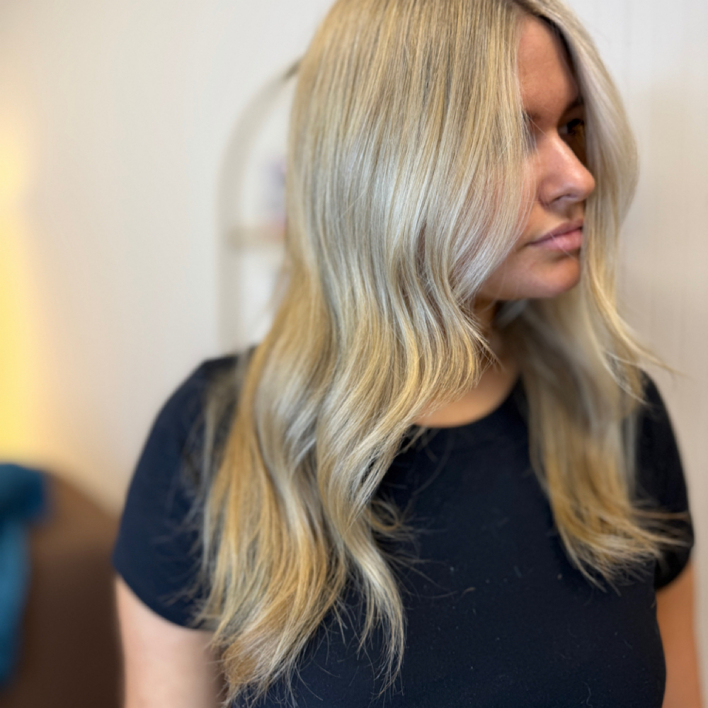 Wash With Blowout at Beige beauty lounge llc in Johnston, RI