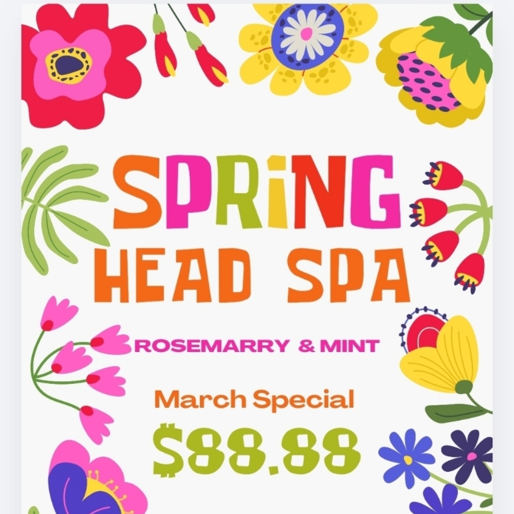 March 60min Headspa at Texas Tan / Bluff St Beauty & CO in Livingston/Woodville, TX