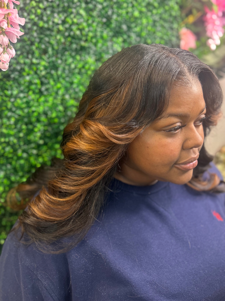 Sew-in With Leavout