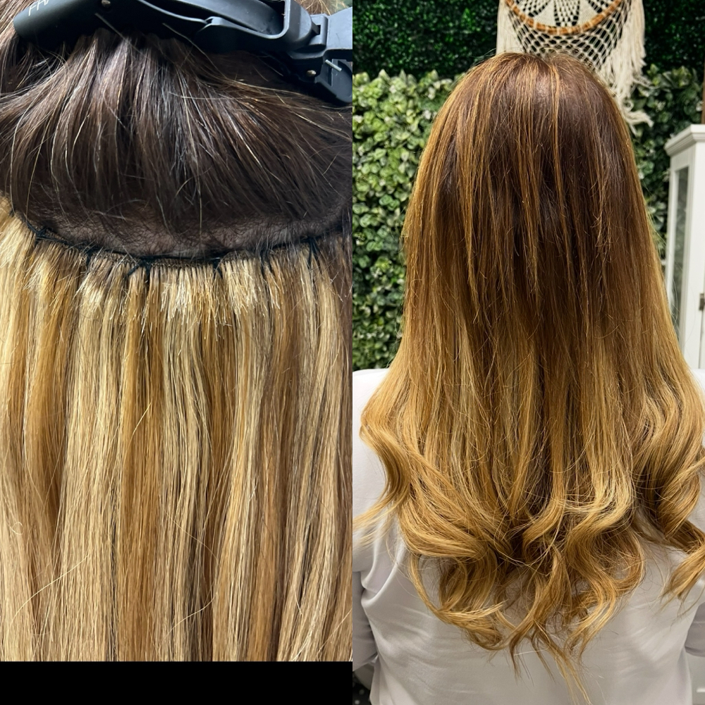 Natural Beaded Weft (hair Extension at Devi Studio in Surprise, AZ