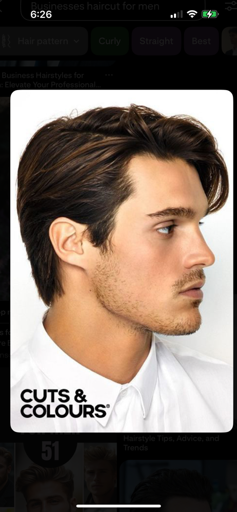 Gentlemen Cut W/Shampoo Wash