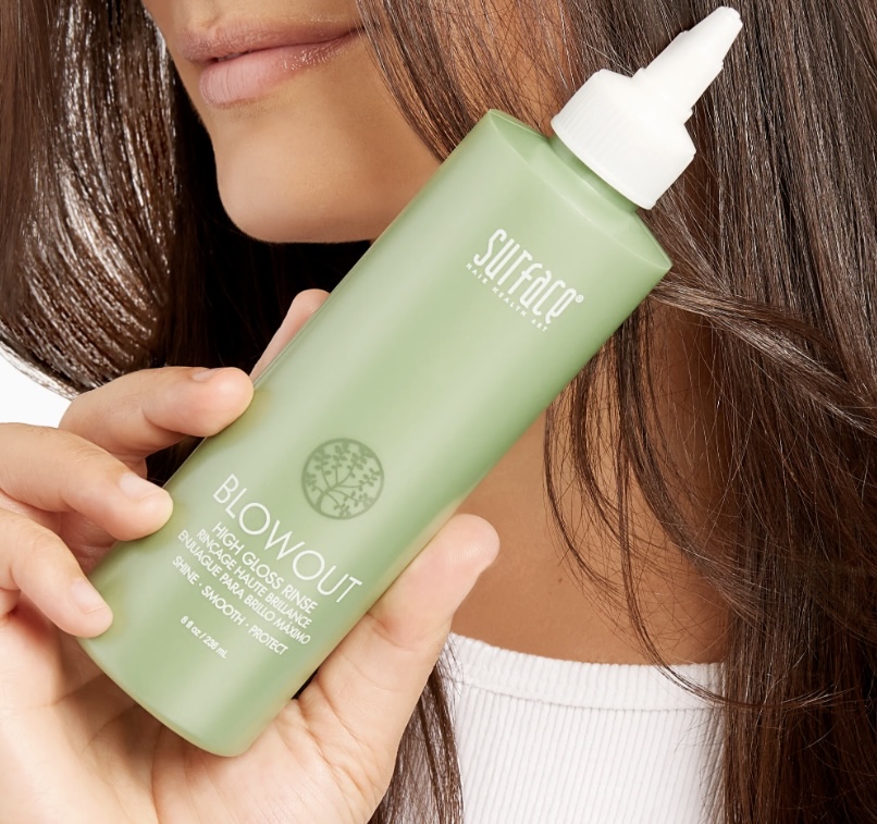 High gloss rinse treatment