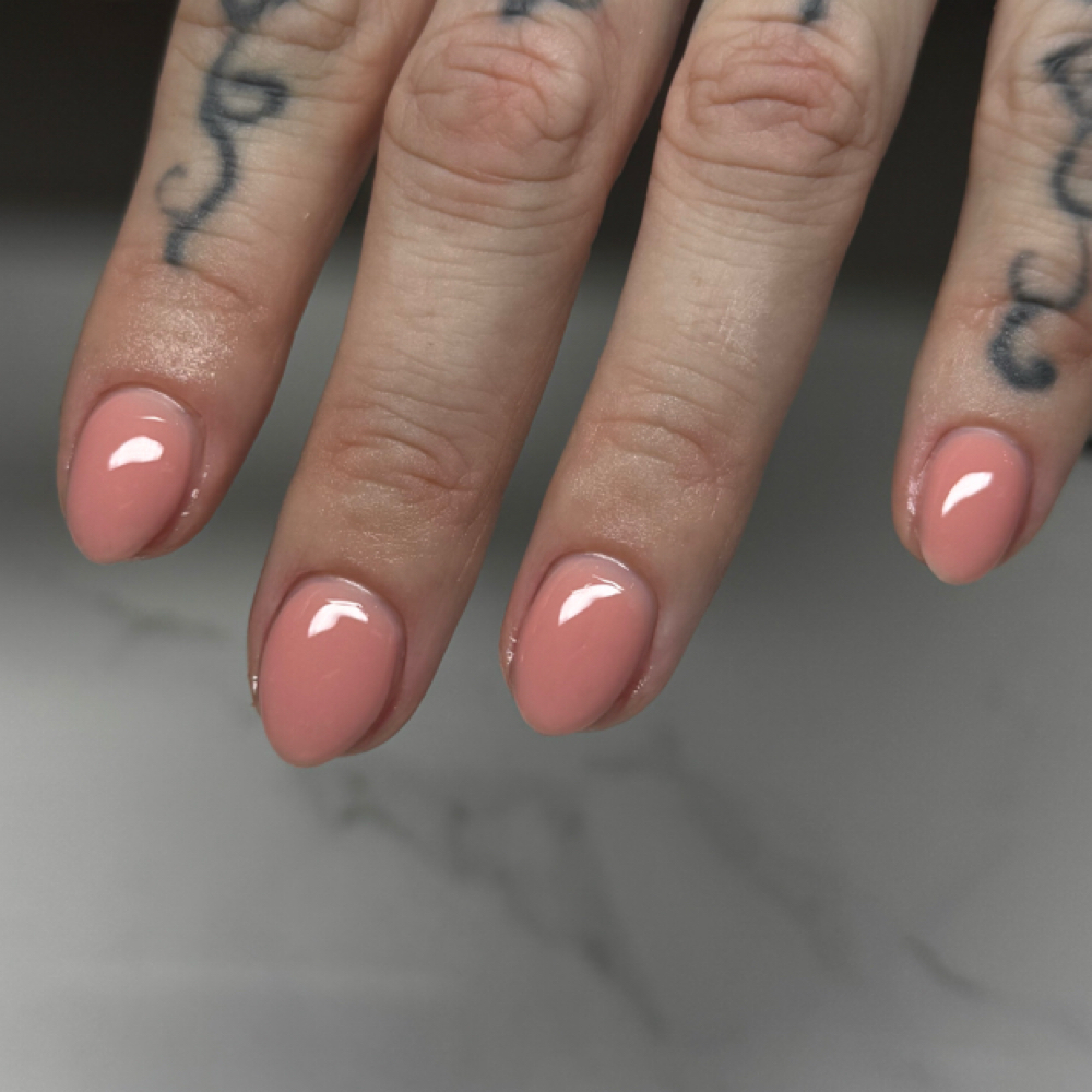 Rubber Base Mani (MAINTENANCE) at Finessed by Jess in Wurtsboro, NY