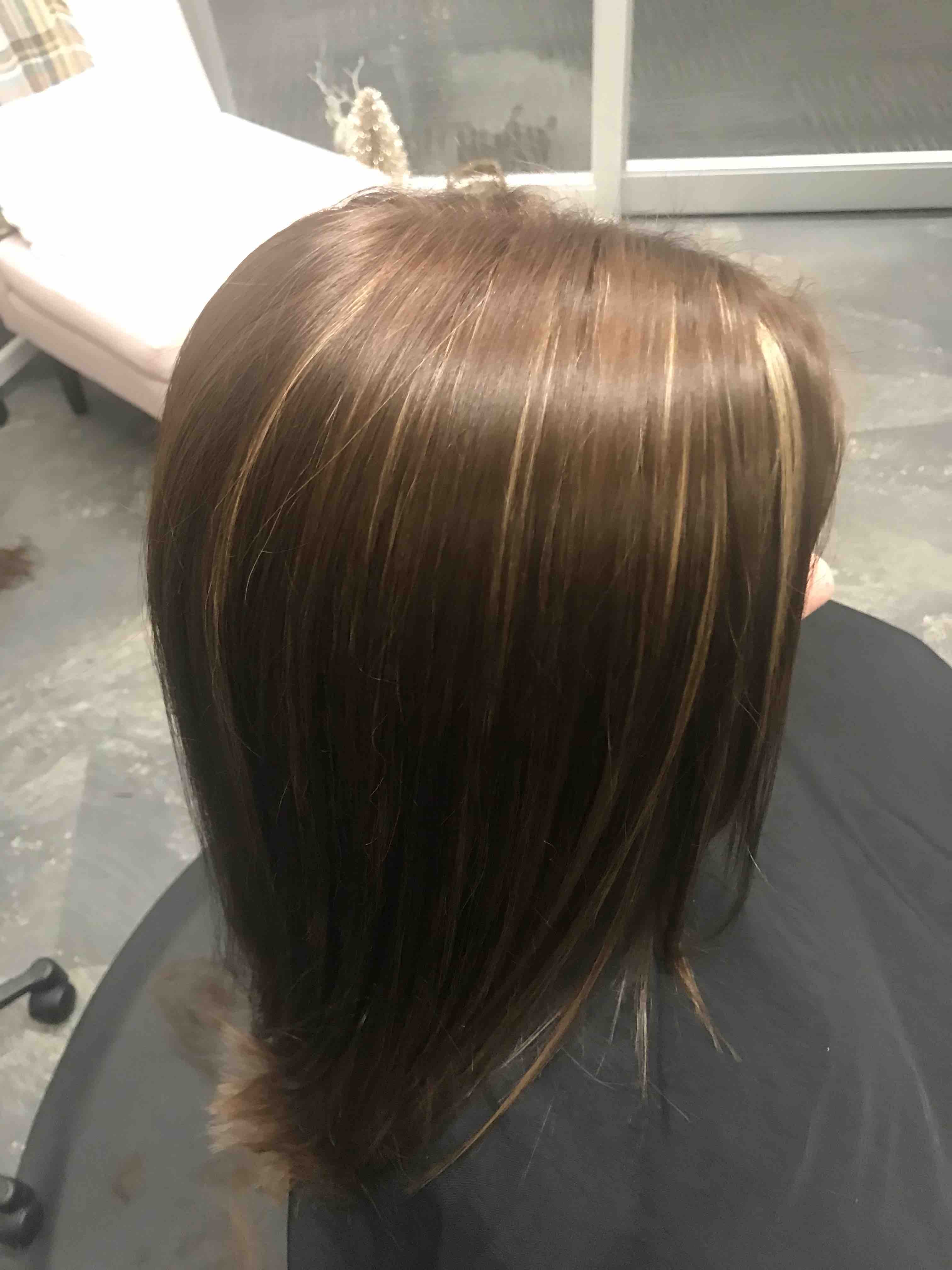 Balayage Color And Cut