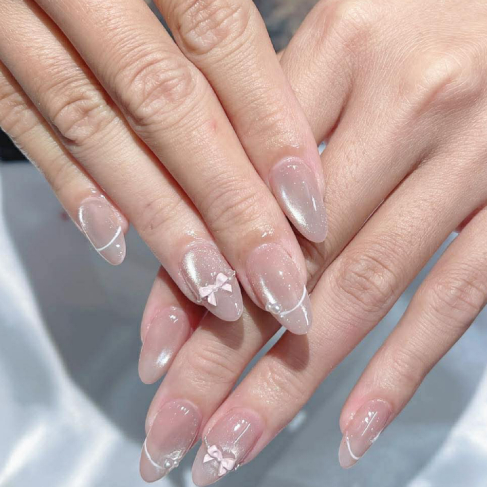 Gel X with Chrome , Cat Eye ,... at Tracy’s Nails Pro in San Francisco, CA