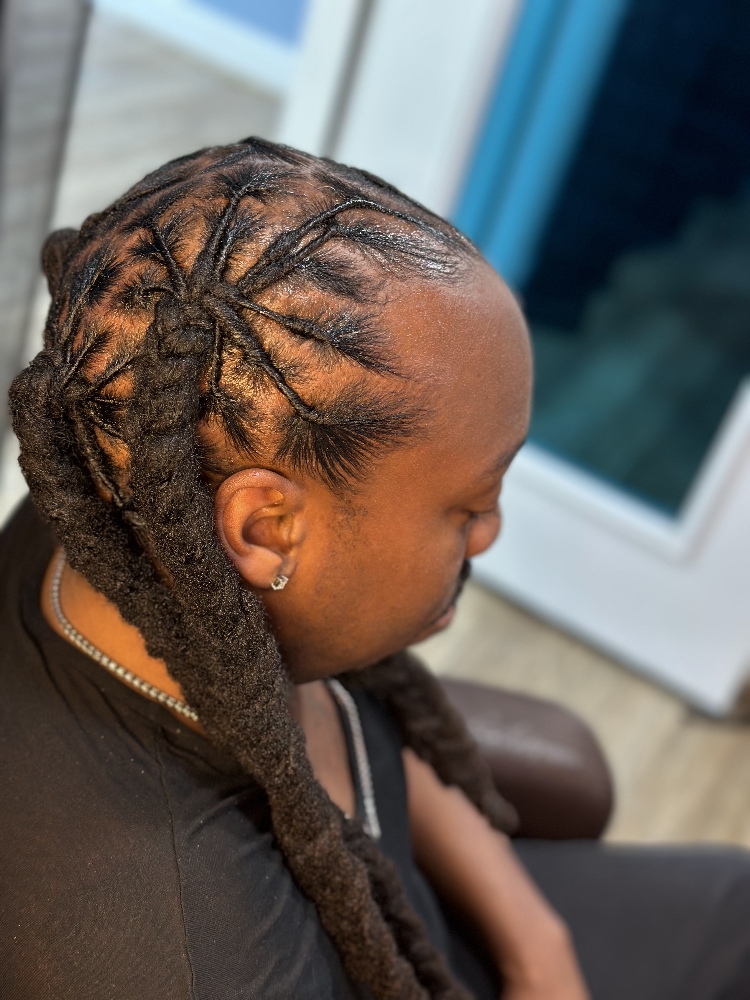 Fishtail Single Braids