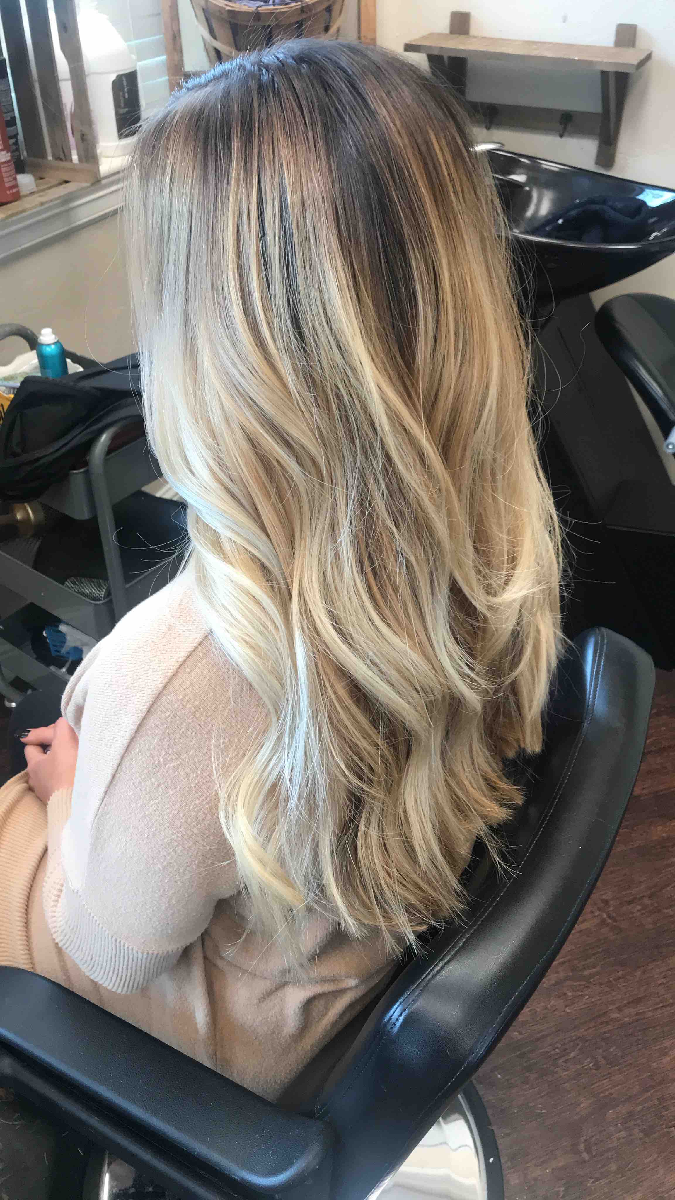 Balayage+toner