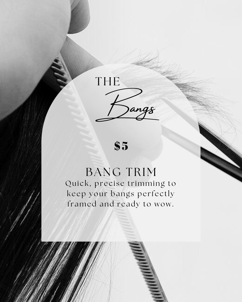 Bang Trim at Deeply Rooted Beauty in Nocona, TX