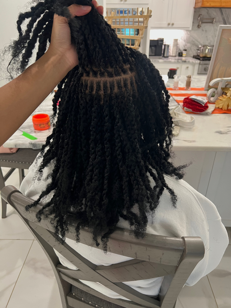 Twist Out With Weave